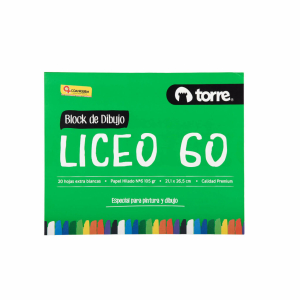 Block dibujo Liceo 60 Torre