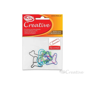 Clips con diseño adix