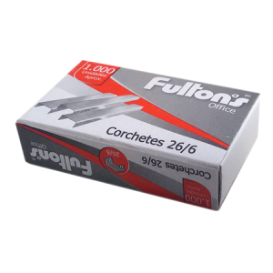 Corchetes 26/6 Fultons - (1000 pcs.)