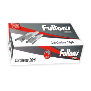 Corchetes 26/6 Fultons - (5000)