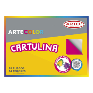 Estuche Cartulina de colores Artel