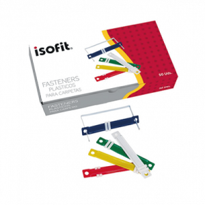 Accoclips (Fasteners) plásticos, 50 unidades - Isofit