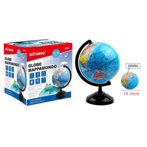 Globo terráqueo 14,16 cm Motarro