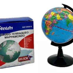 Globo terráqueo 8,5 cm Stelan