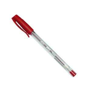 Lapicera roja punta media Artel
