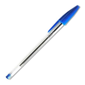 Lapicera azul punta media Bic