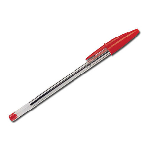 Lapicera Roja punta media Bic
