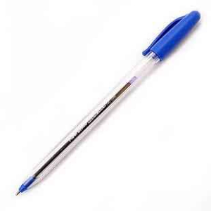 Lapicera azul punta media Paper mate (Kilometrico)