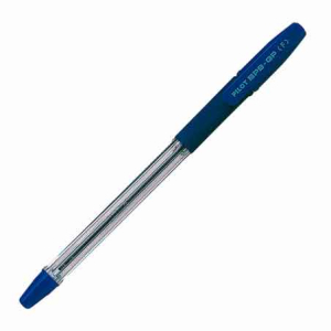 Lapicera azul gel punta fina Pilot BPS GP 0,7