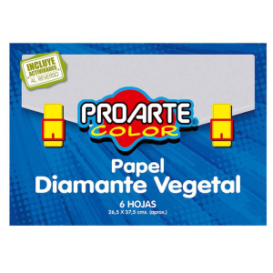 Estuche Papel diamante vegetal Proarte