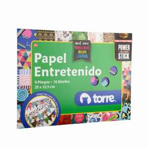 Estuche Papel entretenido Torre