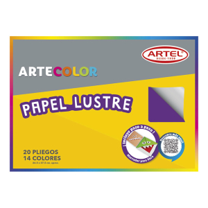 Estuche Papel lustre Artel