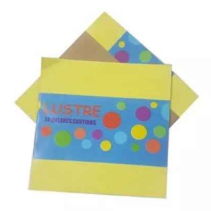 Papel lustre 10x10 Halley