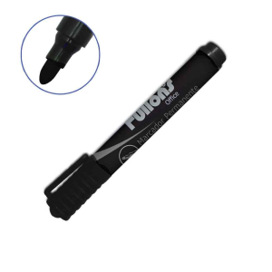Plumón permanente negro Fultons