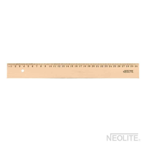 Regla madera 30 cms Neolite