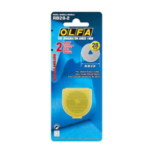 Repuesto cuchillo rotatorio 28 x 3 mm (2) Olfa RB28-2