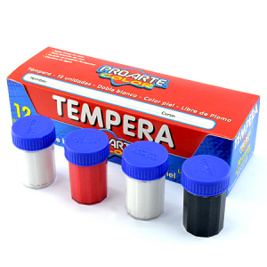 Témpera 11 Colores doble blanco Proarte