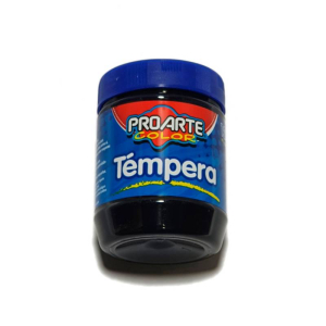 Témpera negra 120 ml Proarte