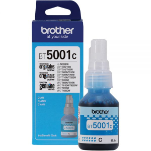 Botella tinta Brother BT5001-Cyan