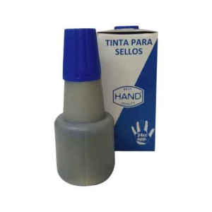 Tinta para tampón azul Hand