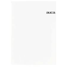 Carpeta plastificada oficio, con gusano - Blanco - Auca