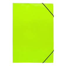 Carpeta con elástico oficio - Verde Claro - Lavoro