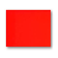 Cartulina española roja 50 x 65 cms.