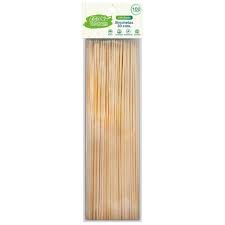 Palos de brocheta 30 cms (100 unidades) - Eco Big Party