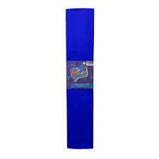 Papel crepé azul rey 50x200 cms (pliego) - Art and Craft