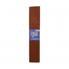 Papel crepé café 50x200 cms (pliego) - Art and Craft