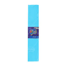 Papel crepé celeste pastel 50x200 cms (pliego) - Art and Craft