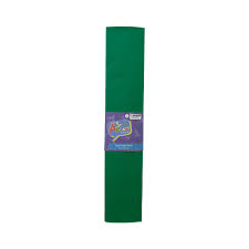Papel crepé verde 50x200 cms (pliego) - Art and Craft
