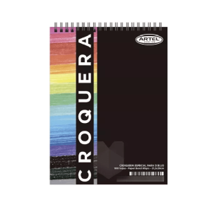 Croquera bond 21,2x28 cm 100 hojas 80 gr - Artel