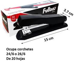 Corchetera metálica larga Fultons