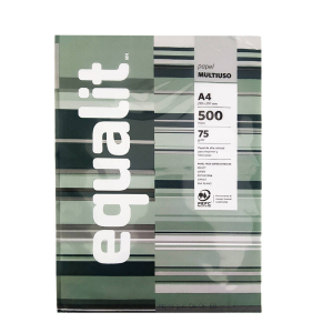 Papel fotocopia T/A4, Marca Equalit