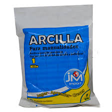 Arcilla manualidades 1 kg - JM Import