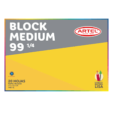 Block dibujo medium 99 1/4 Artel