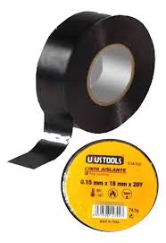 Cinta aisladora escolar 0,15 mm x 18 mm x 10 yds - Uyustools
