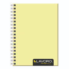Cuaderno matemáticas 100 hojas, 80 grs., 7 mm, 21x15 cm - Lavoro
