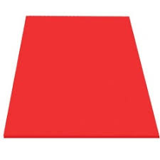 Goma eva 20x30 cm Rojo - Art and Craft