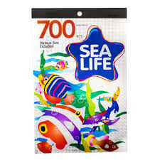 Libro stickers vida marina