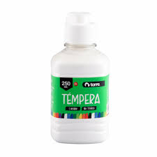 Témpera 250 ml Blanco - Torre