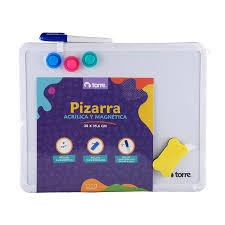 Pizarra acrílica y magnética 28x35,6 cm - Torre