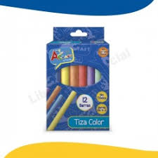 Tiza colores (12 barras)